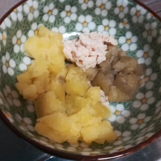 離乳食後期★ササミと秋野菜